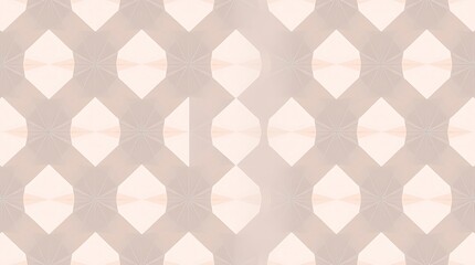 Subtle Beige Geometric Pattern: Elegant and understated, this seamless pattern features a delicate interplay of beige and off-white hues.