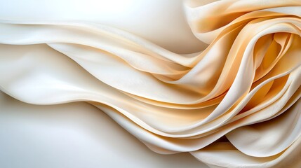 Fototapeta premium Striking Orange and White Pattern