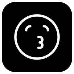 Editable calm, zen, relaxed face vector icon. Part of a big icon set family. Perfect for web and app interfaces, presentations, infographics, etc
