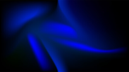 ABSTRACT DARK BACKGROUND WITH GRADIENT MESH BLUE SMOOTH LIQUID COLOR DESIGN VECTOR TEMPLATE GOOD FOR MODERN WEBSITE, WALLPAPER, COVER DESIGN 