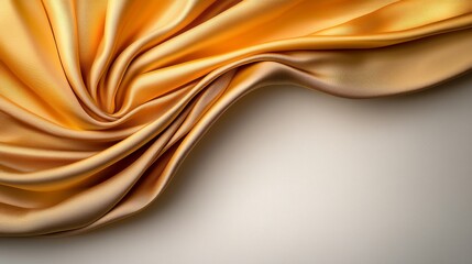 Obraz premium Stunning Close Up of Yellow Fabric