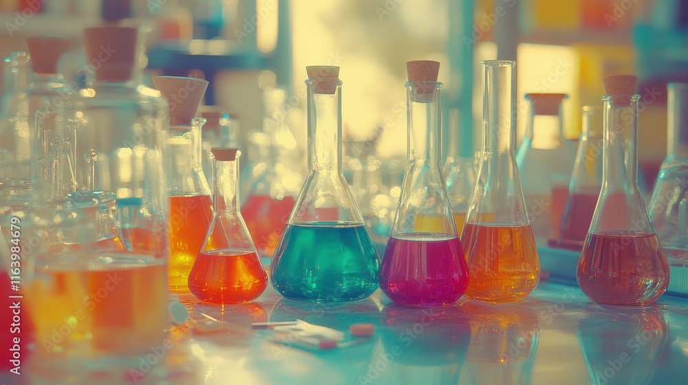 Poster clear visual hierarchy in science experimentation