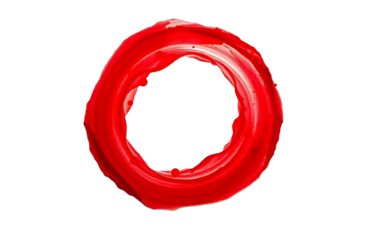 Abstract Red Paint Splashes Isolated – Bold Artistic Expression