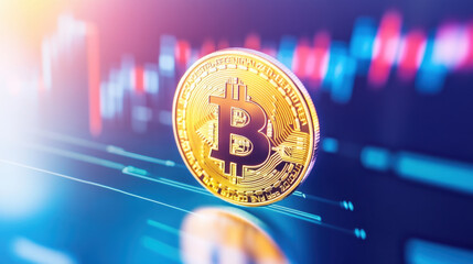 BTCUSD, A visual representation of the BTCUSD price trend, showcasing analysis through a graph, ideal for financial and trading insights.