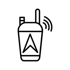 Handheld GPS Vector Icon © Malik Grafix