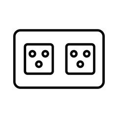 Outlet Vector Icon