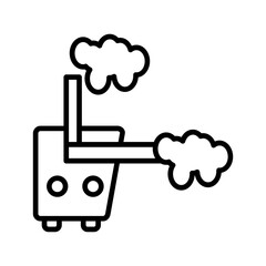 Fog Machine Vector Icon