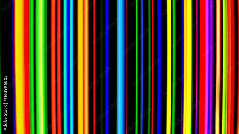 Aufkleber vibrant multicolored vertical stripes create a visually striking pattern suitable for various design