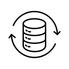 Data Loss Prevention Vector Icon