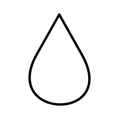 Raindrop Vector Icon