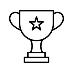 Trophy Vector Icon
