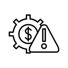 Risk Management Vector Icon