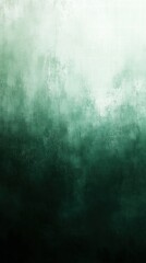 Obraz premium Abstract gradient with varying shades of green, creating a calming and atmospheric effect.