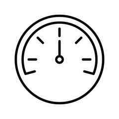 Barometer Vector Icon