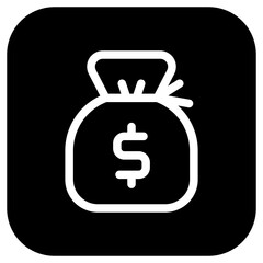 Editable money bag, money sack vector icon. Part of a big icon set family. Finance, business, investment, accounting. Perfect for web and app interfaces, presentations, infographics, etc