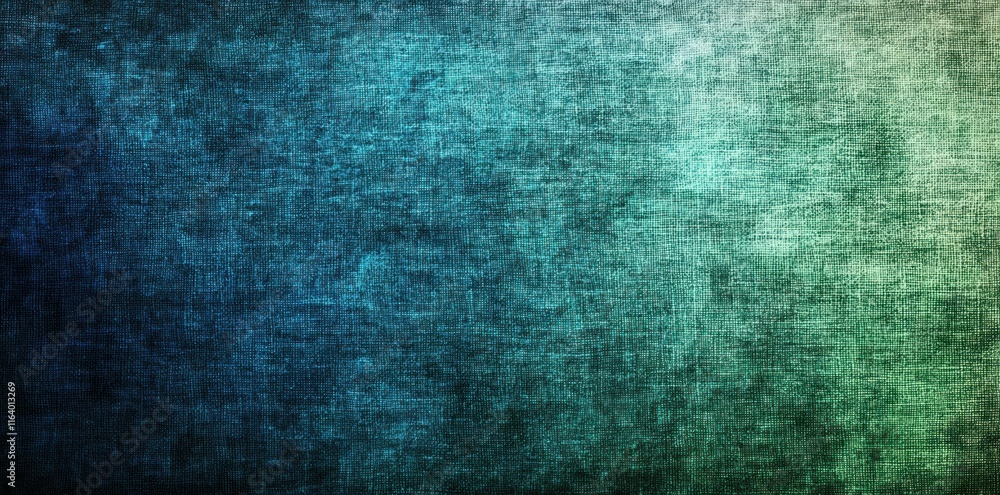 Aufkleber abstract textured background with a gradient of blue and green hues.