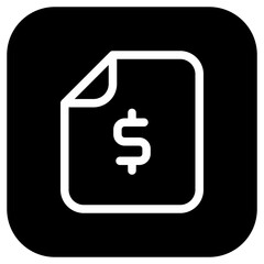 Editable financial document vector icon. Part of a big icon set family. Finance, business, investment, accounting. Perfect for web and app interfaces, presentations, infographics, etc