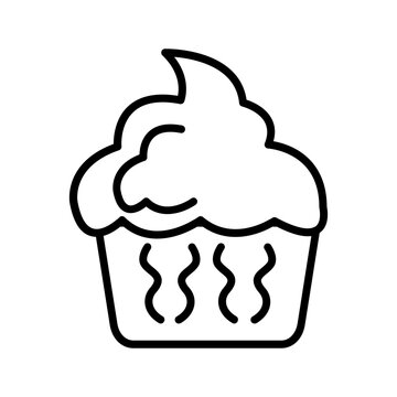 Cupcake Vector Icon