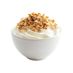 Creamy Yogurt Bowl with Crunchy Oats and Wholesome Toppings