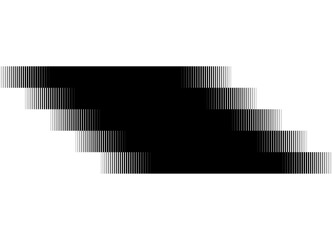 Modern vector pattern of abstract steps, black on white background. black and white design element.  Trendy background