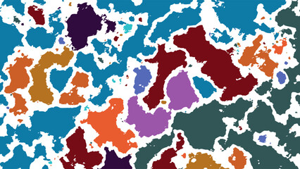 ILLUSTRATION ABSTRACT BACKGROUND COLORFUL WITH GRUNGE PAINT TEXTURE. DISTRESS DIRTY ROUGH DESIGN VECTOR