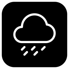 Editable heavy rainfall vector icon. Part of a big icon set family. Perfect for web and app interfaces, presentations, infographics, etc