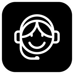 Editable customer service vector icon. Part of a big icon set family. Perfect for web and app interfaces, presentations, infographics, etc