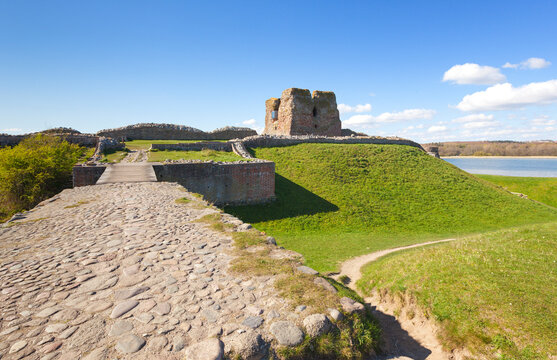 Kal&oslash; castle ruins, Mols Bjerge National Park, Denmark