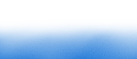 Grainy sky blue gradient blue white and noise texture effect banner in the background