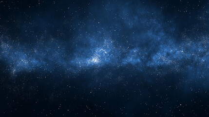 Naklejka premium Deep Space Galaxy with Starry Sky Background