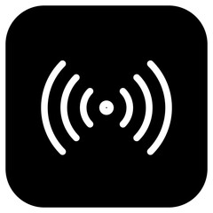Editable vector wifi search icon. Part of a big icon set family. Perfect for web and app interfaces, presentations, infographics, etc