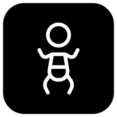 Editable baby, nursing room vector icon. Part of a big icon set family. Perfect for web and app interfaces, presentations, infographics, etc