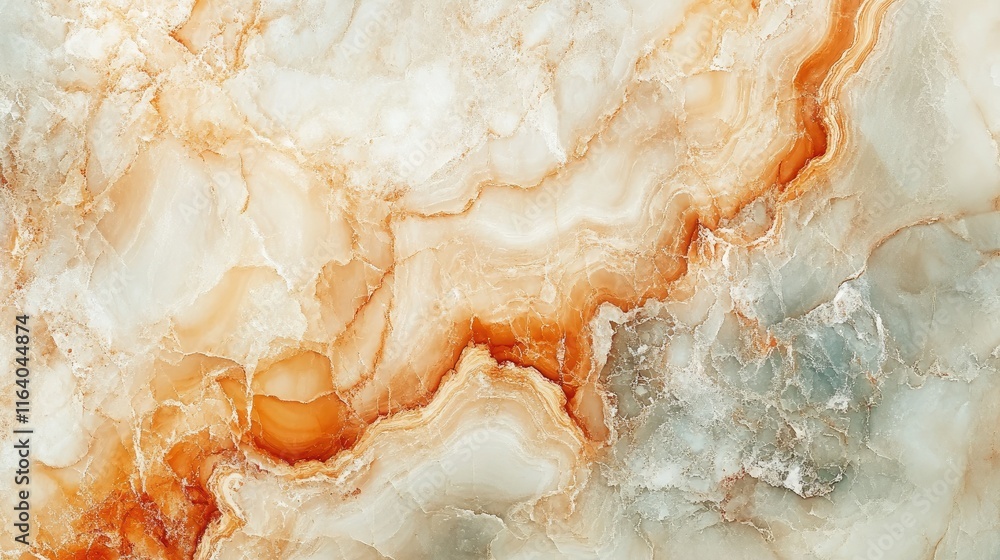 Poster abstract marble texture with warm earthy tones in soft blended patterns for elegant background desig