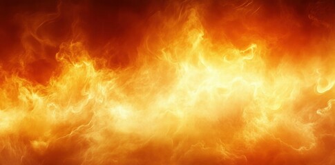Naklejka premium A vibrant display of flames and fire, conveying heat and intensity.