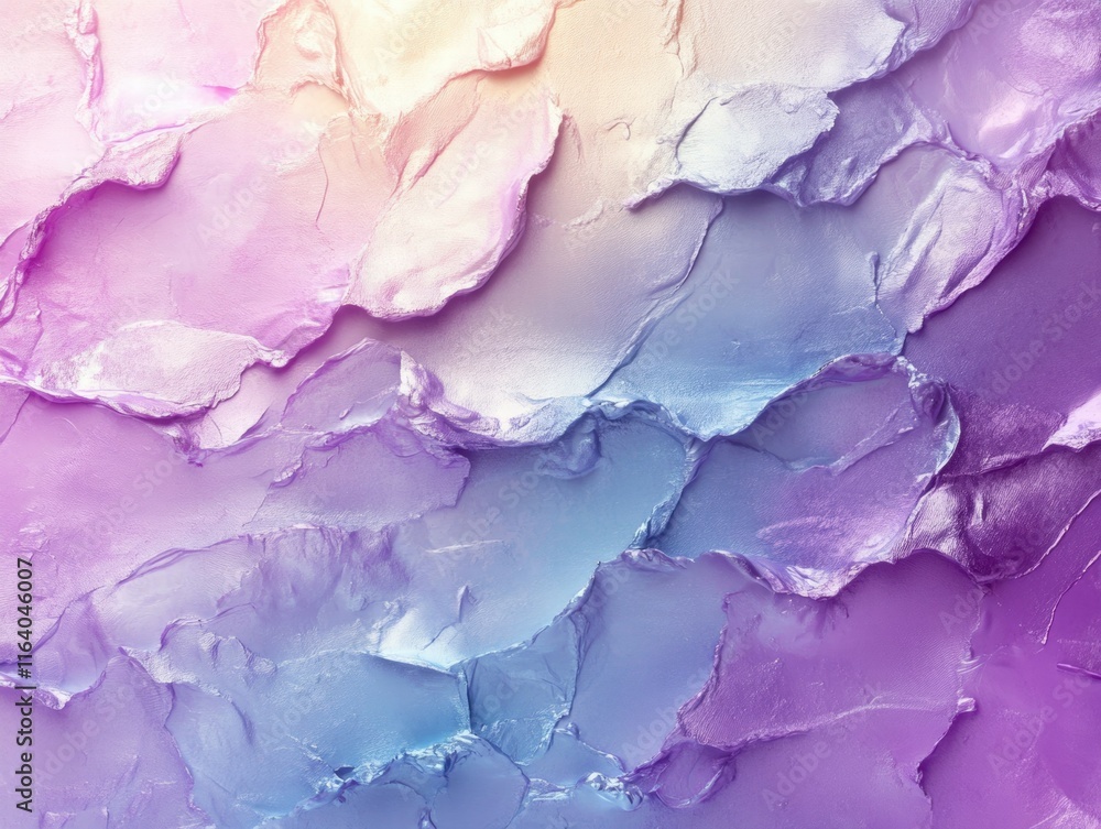 Poster Abstract textured background with soft pastel colors blending harmoniously.