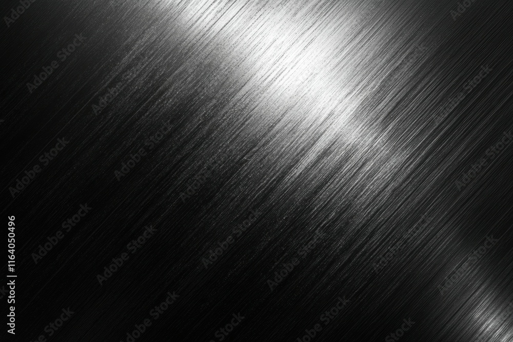 Poster a sleek, brushed metal texture with a gradient of light and shadow.