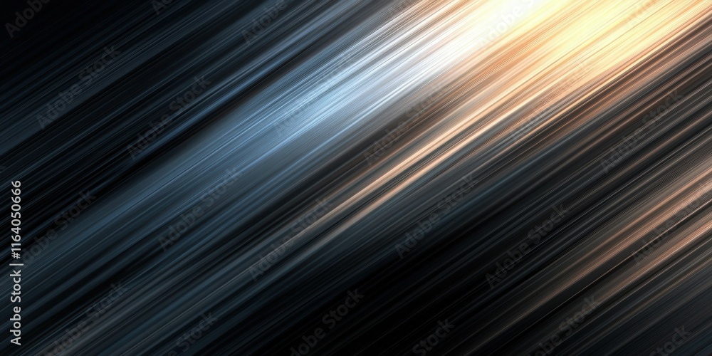 Aufkleber Abstract image featuring diagonal light streaks in a gradient of dark and light tones.