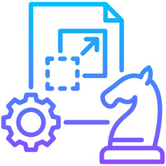 Obraz premium Scaling Icon