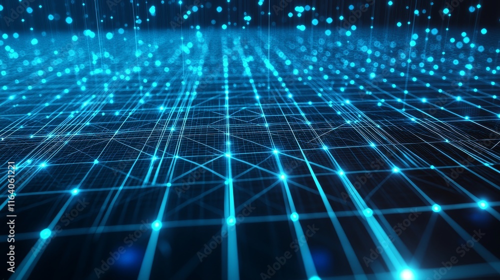 Poster dark geometric shapes in a 3d graphic background create a futuristic look. ideal as a custom technol
