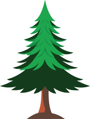 isolated Pine tree Vector,Pine Tree silhouette, Pine Tree set  for logo ,Vector illustration, Vector Graphic,Pine Tree EPS 10 , clip art work,