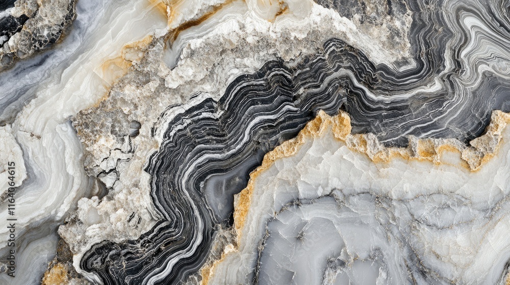 Poster elegant natural stone textures with intricate patterns and colors resembling riverbed formations in 
