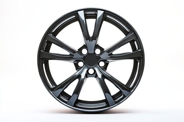 Obraz premium Wheel isolated on white background 