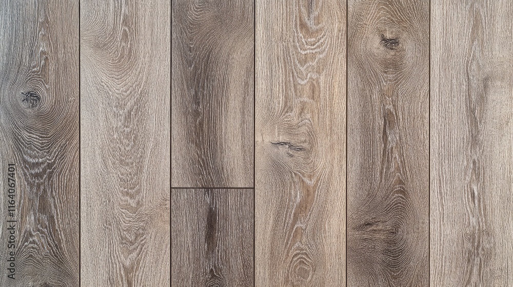 Poster gray oak wood texture with natural patterns showcasing dark grains and light knots ideal for rustic 