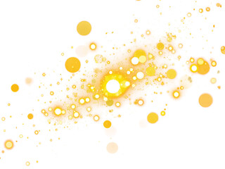 Gold glitter bokeh magic sparkles shimmering golden radiant glow lights png clipart transparent