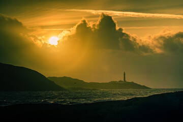 Ardnamurchan Lighthouse at Sunset