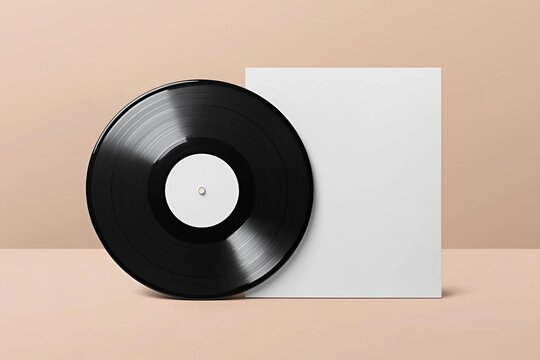 Disco de vinilo sobre sombras