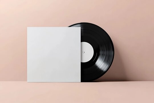 Disco de vinilo sobre sombras