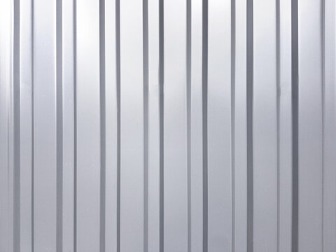 Corrugated sheet metal texture surface background.