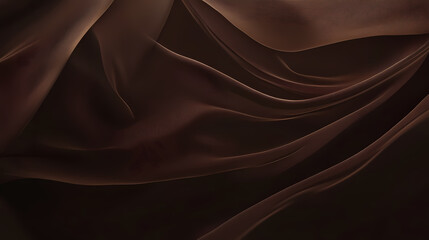 Fototapeta premium Dark brown night creates mysterious background shadowy tone depth color. Wraithlike. Illustration
