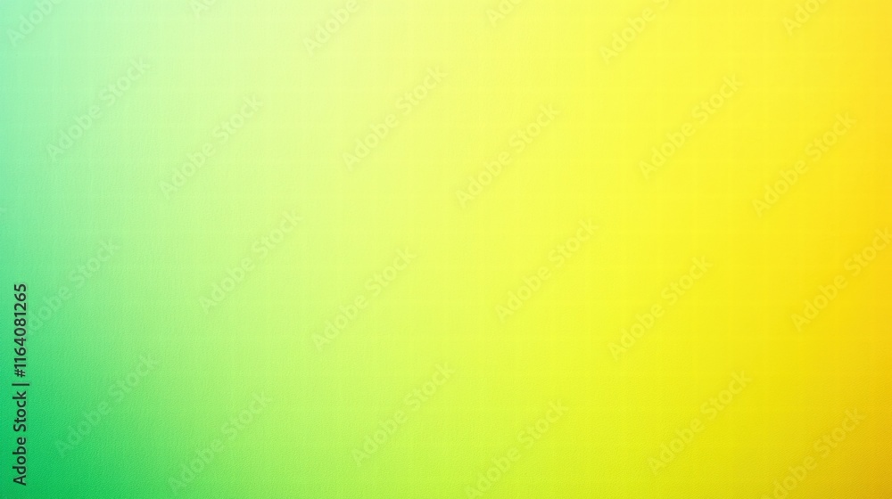 Poster A smooth gradient transitioning from green to yellow, creating a calming visual effect.